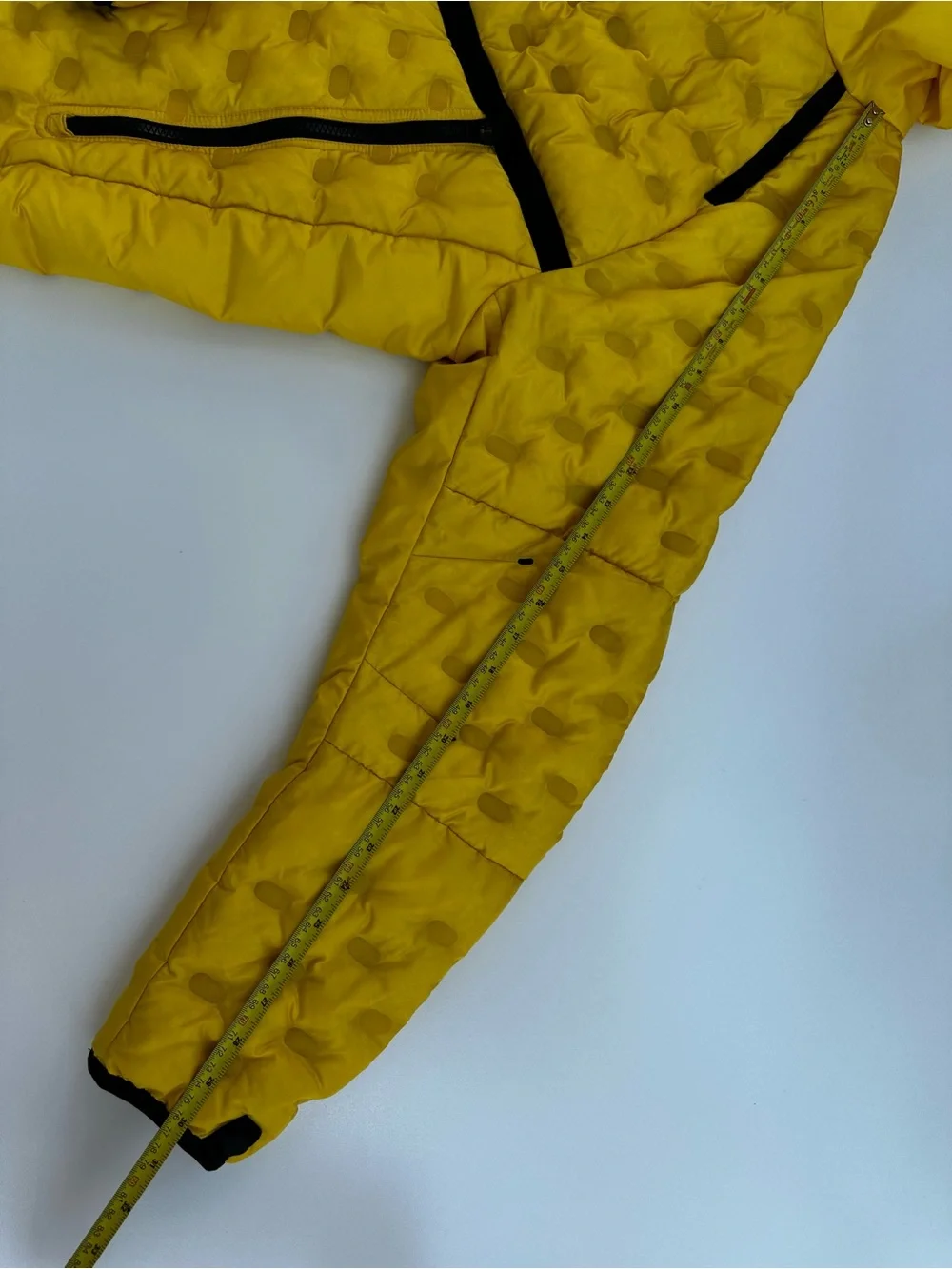 Nike Sportswear Tech Pack Down Fill Puffer Jacket Neon Yellow Men's Size L